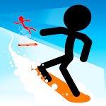 Stickman Snow Ride