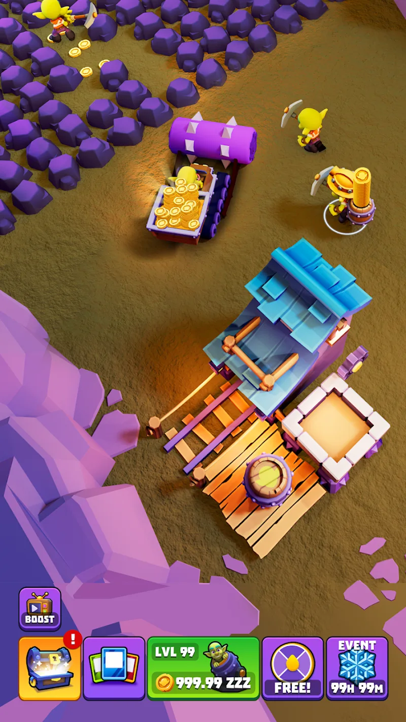Скриншот Gold and Goblins: Idle Miner 4