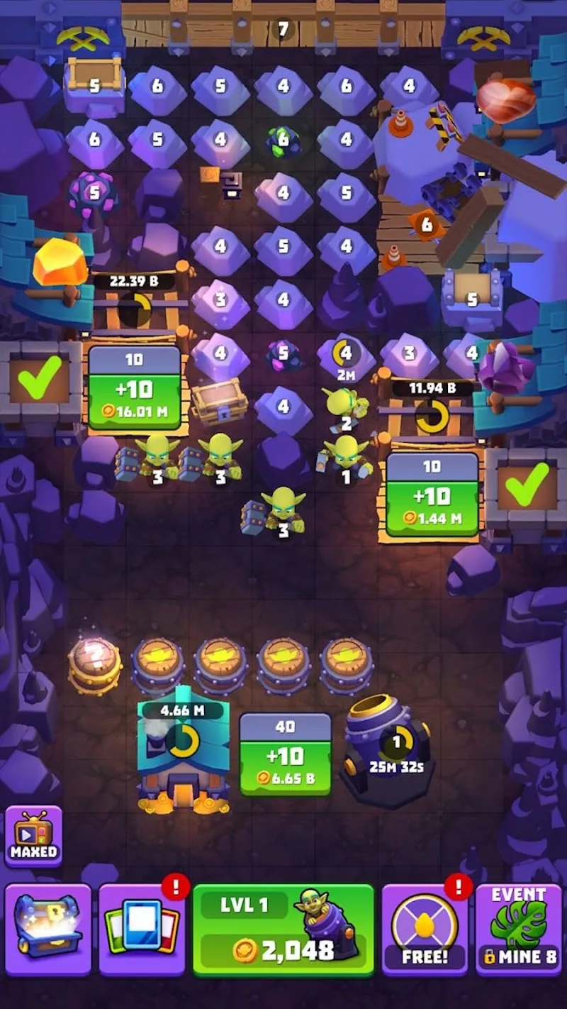 Скриншот Gold and Goblins: Idle Miner 5