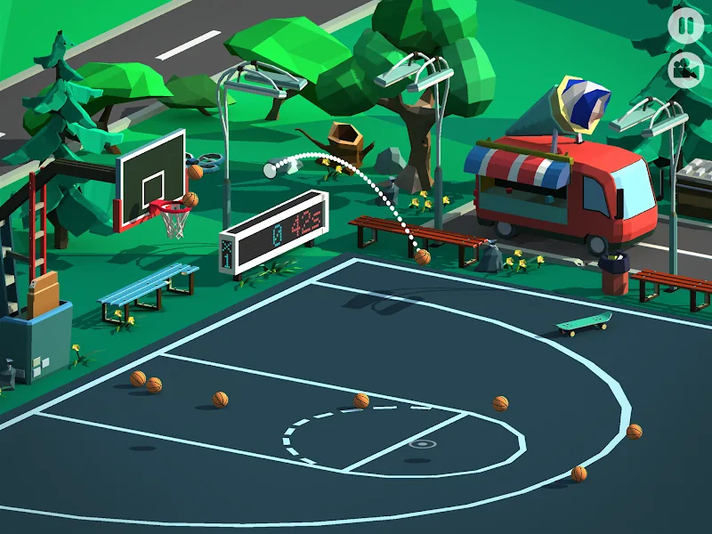 Скриншот Basketball Battle 6