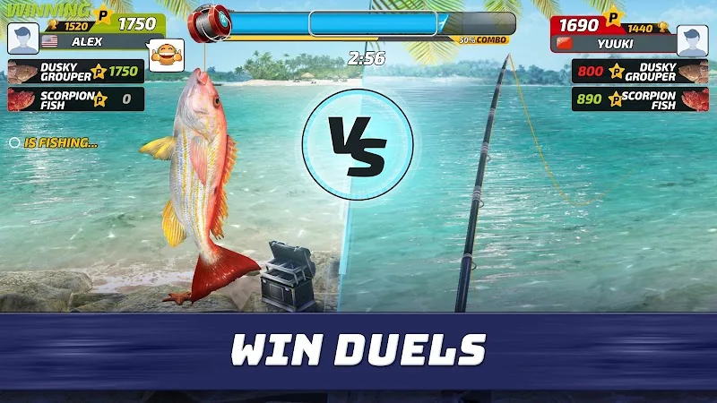 Скриншот Fishing Clash 3