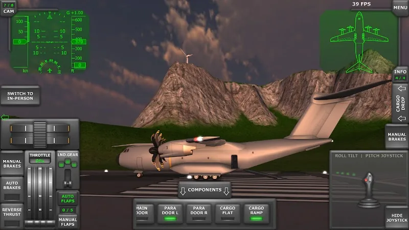 Скриншот Turboprop Flight Simulator 3D 2