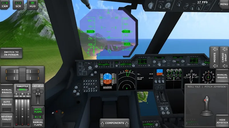 Скриншот Turboprop Flight Simulator 3D 3