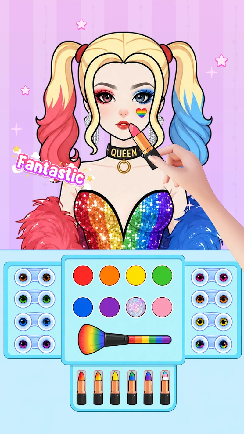 Скриншот Paper Doll Diary: Dress Up DIY 4