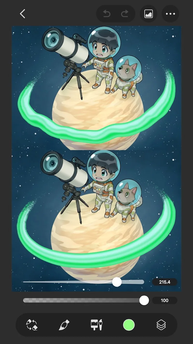 Скриншот Clip Studio Paint 4