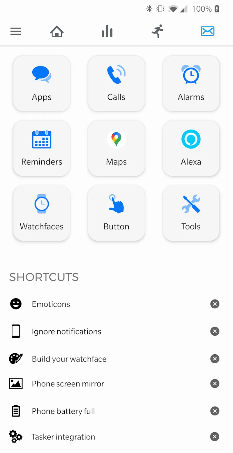 Скриншот Notify for Mi Band 2