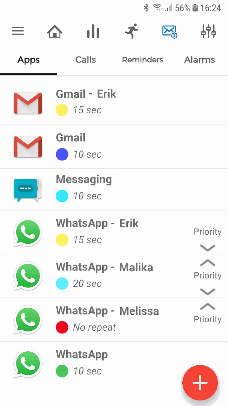 Скриншот Notify for Mi Band 6