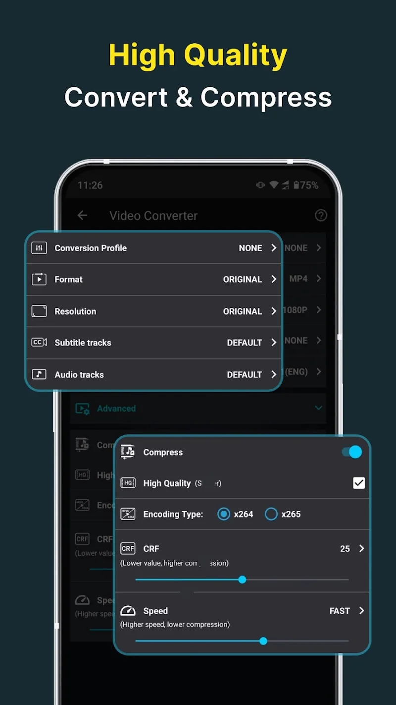 Скриншот Video Converter, Compressor 3