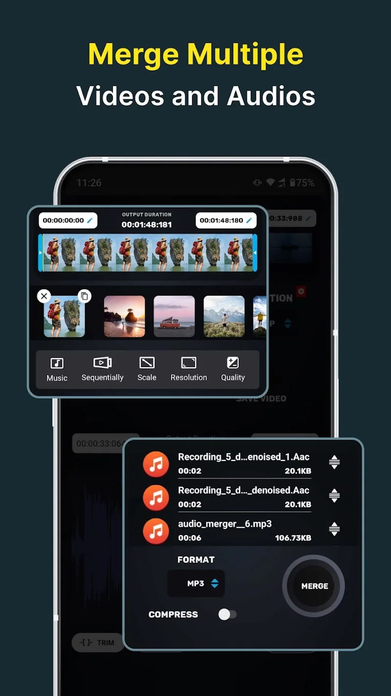 Скриншот Video Converter, Compressor 4