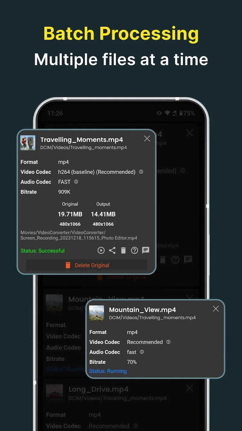 Скриншот Video Converter, Compressor 6