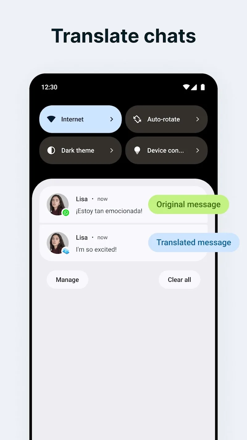 Скриншот Bubble Screen Translate 6