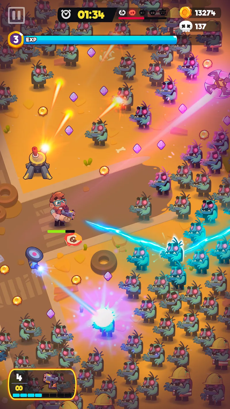 Скриншот Зомбастик: Игра на выживание 3