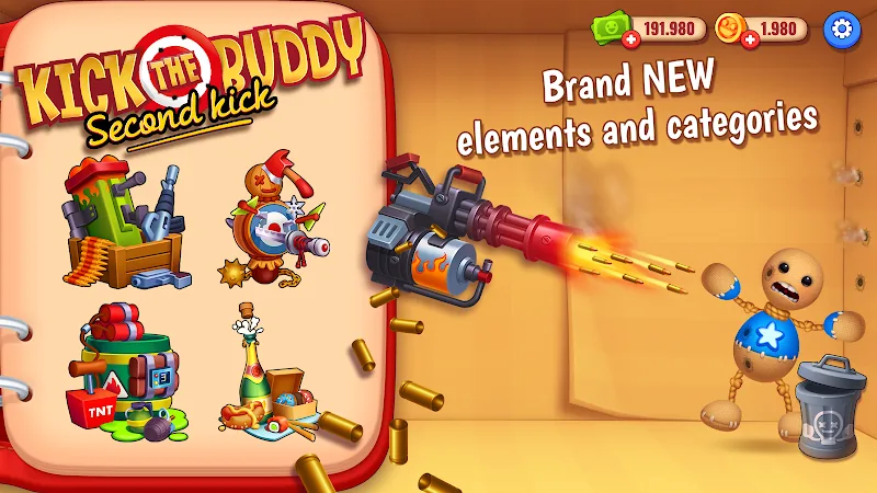 Скриншот Kick The Buddy: Second Kick 4