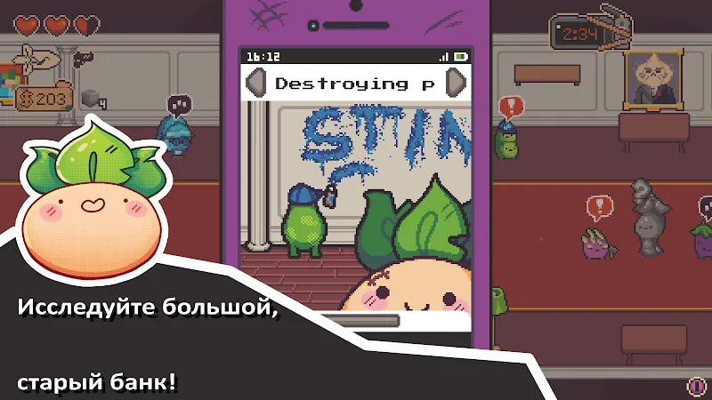 Скриншот Turnip Boy Robs a Bank 4