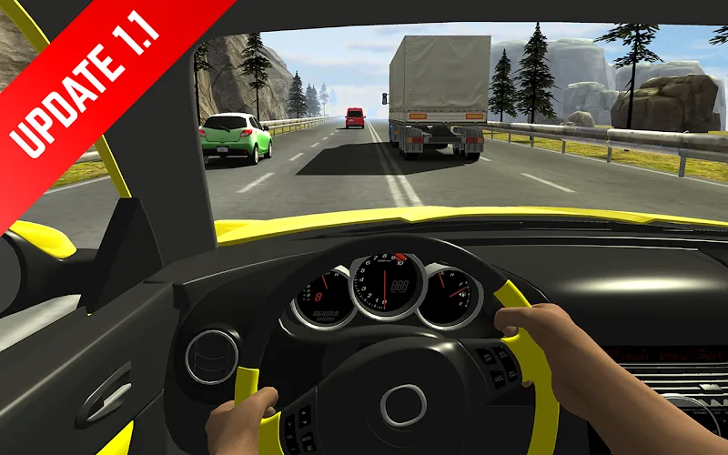 Скриншот Racing in Car 2021 2