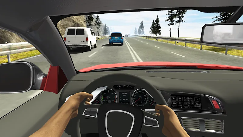 Скриншот Racing in Car 2021 3