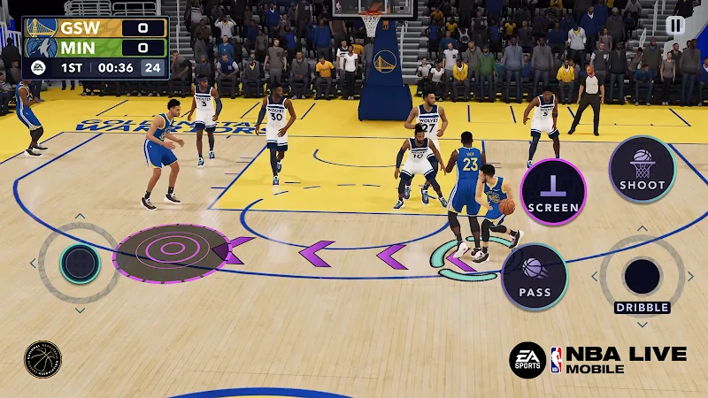 Скриншот NBA LIVE Mobile Баскетбол 3