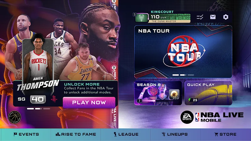 Скриншот NBA LIVE Mobile Баскетбол 5