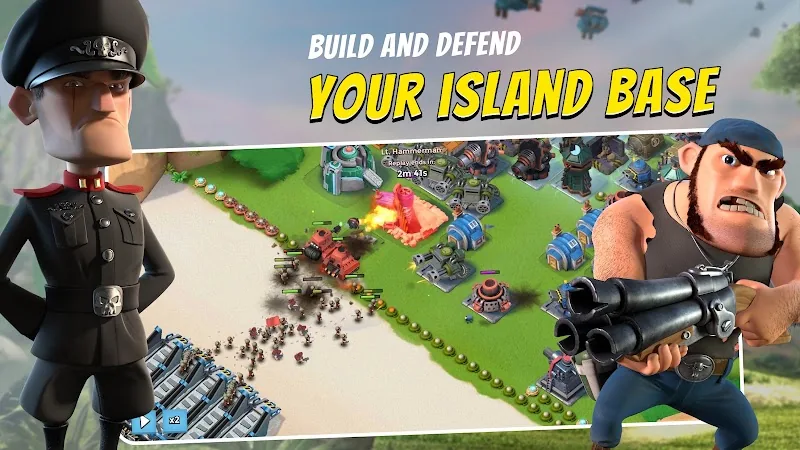 Скриншот Boom Beach 3
