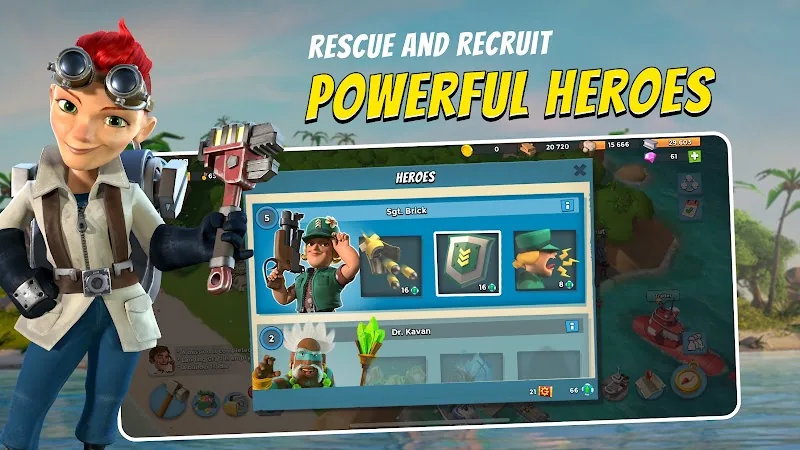 Скриншот Boom Beach 4