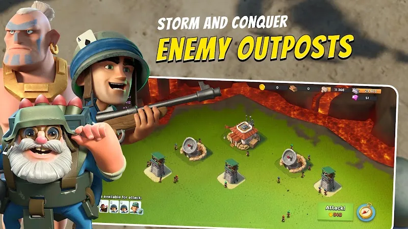 Скриншот Boom Beach 5