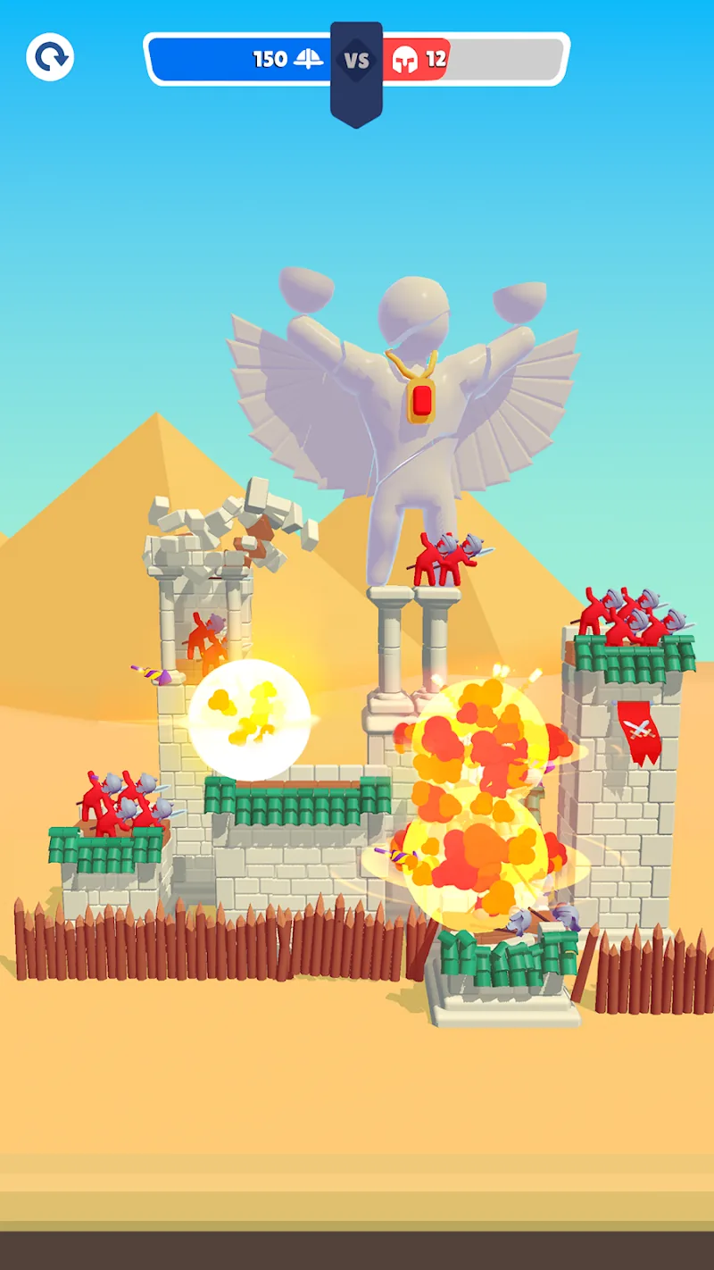 Скриншот Archery bastions: Захват замка 5