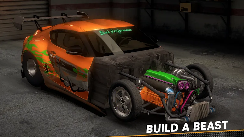 Скриншот No Limit Drag Racing 2 4