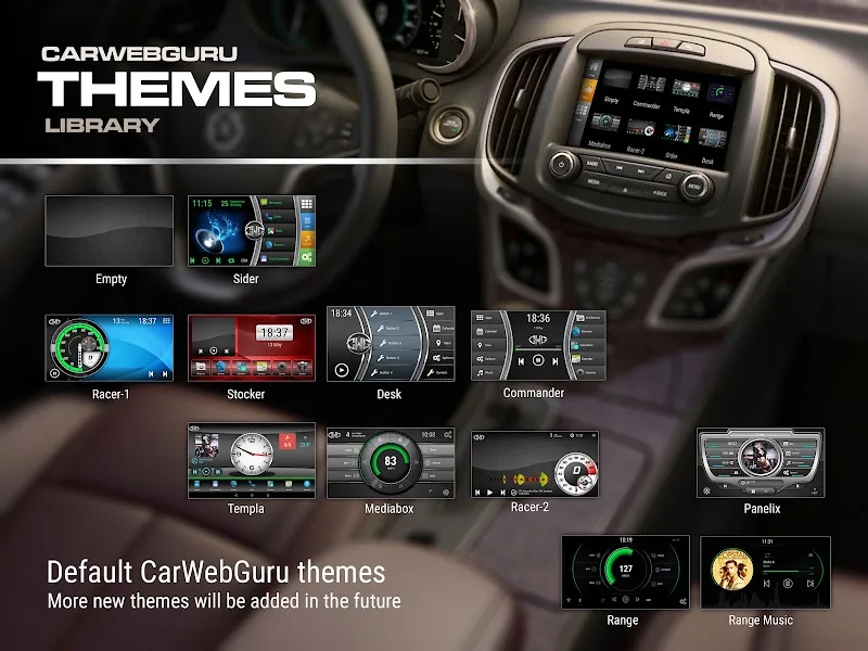 Скриншот CarWebGuru Car Launcher 3