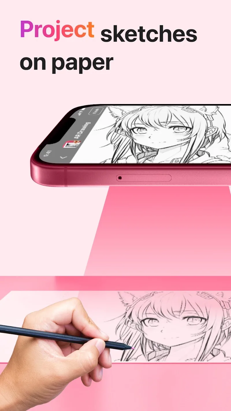 Скриншот AR Drawing: Sketch & Paint 2