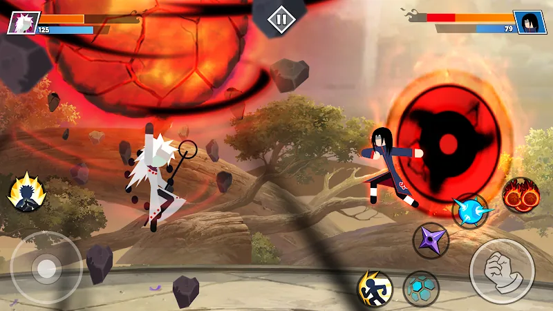 Скриншот Stickman Shinobi Fighting 2