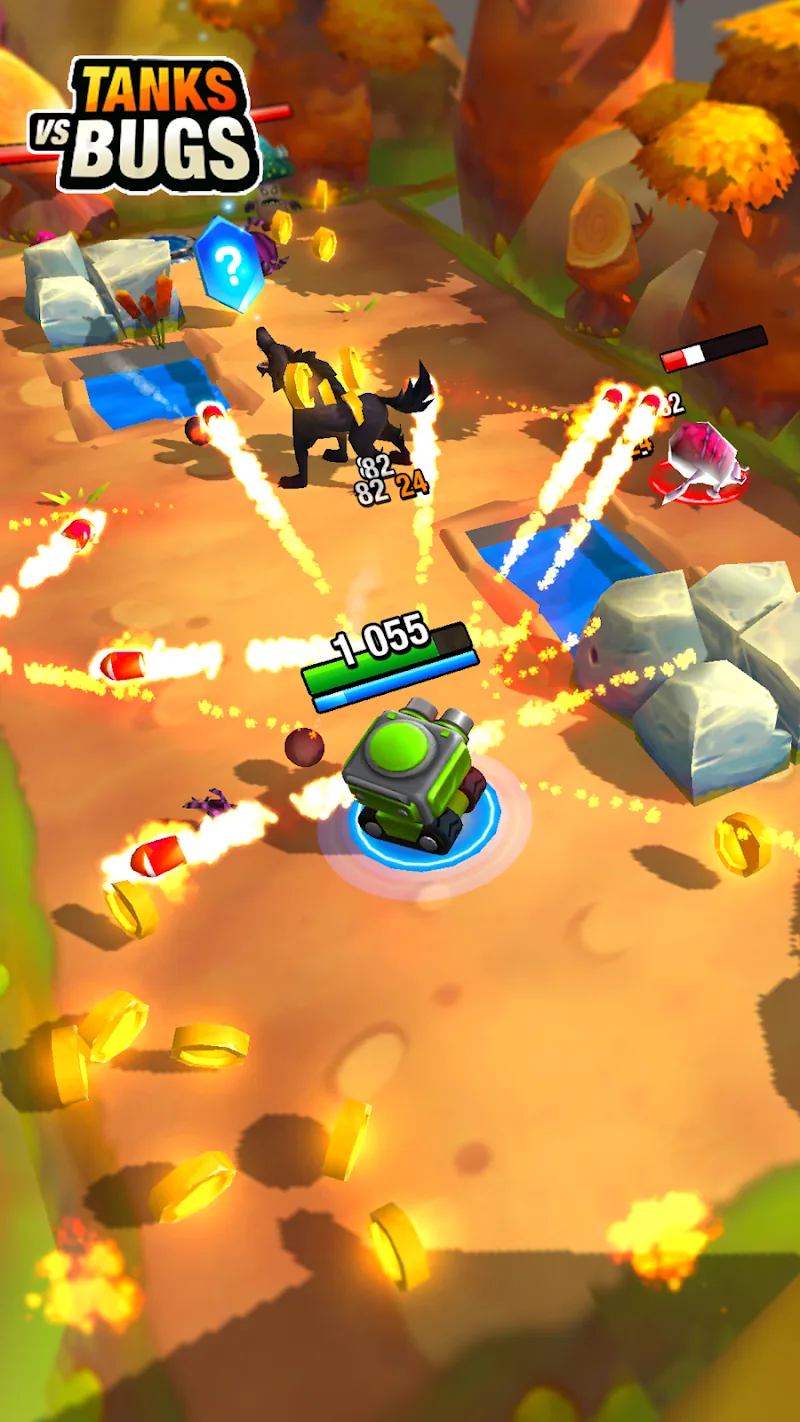 Скриншот Tanks vs Bugs 2