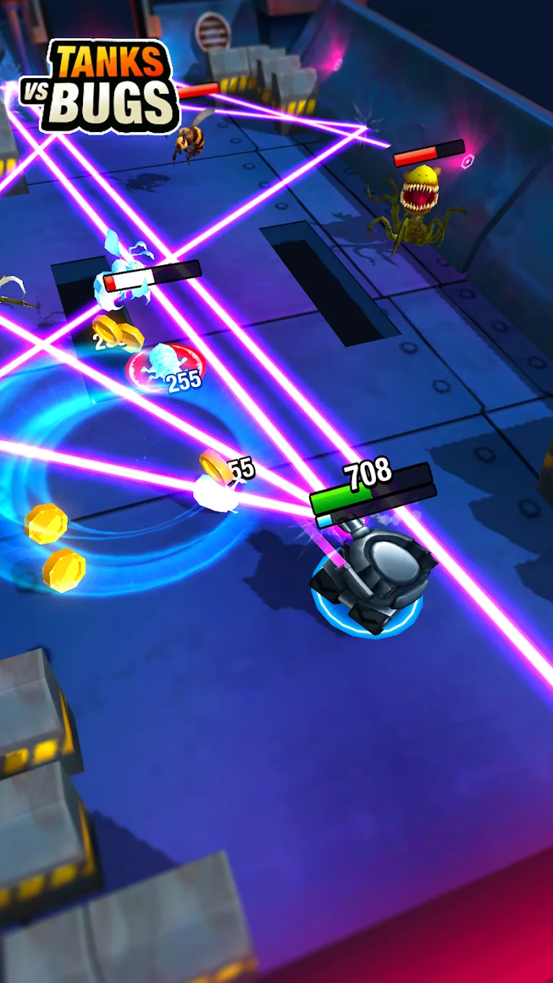 Скриншот Tanks vs Bugs 3