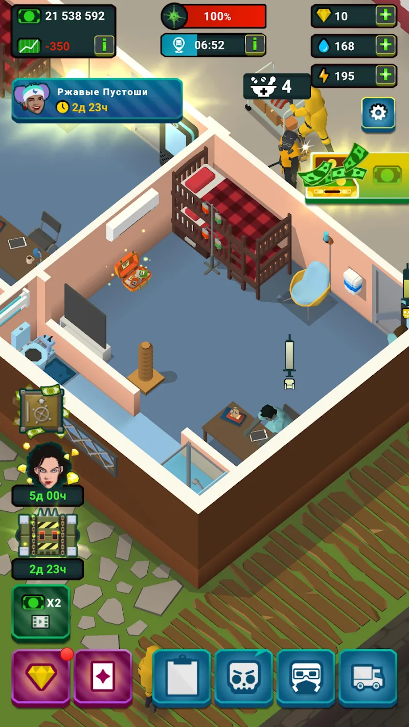 Скриншот Zombie Hospital - Idle Tycoon 6
