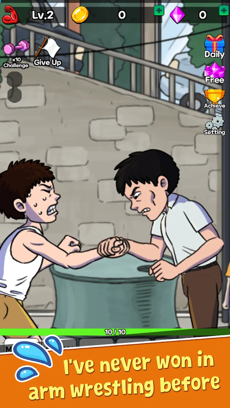 Скриншот Arm Wrestling Clicker 2