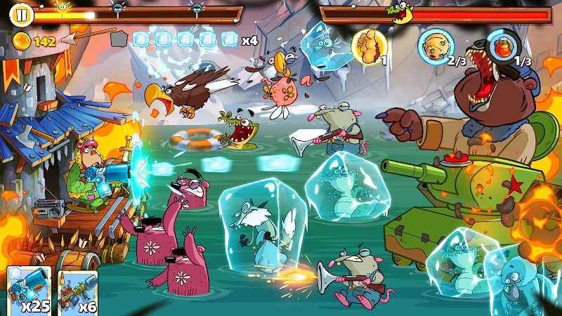 Скриншот Swamp Attack 2 2