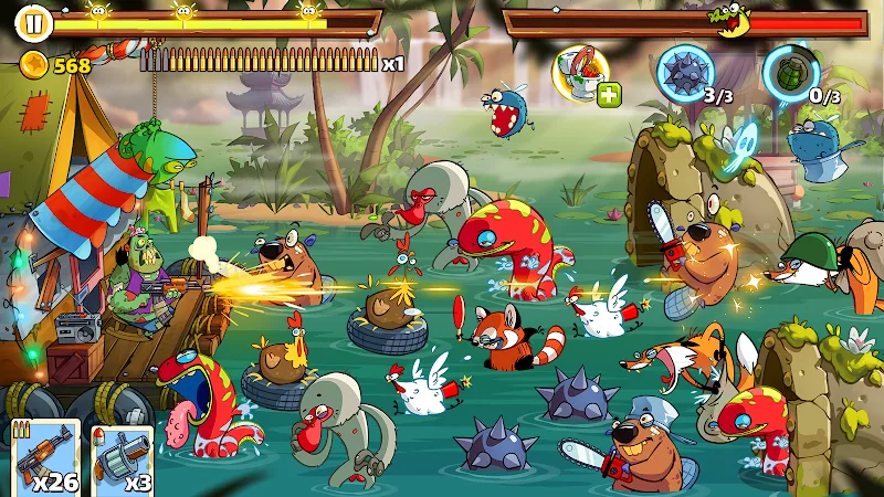 Скриншот Swamp Attack 2 3