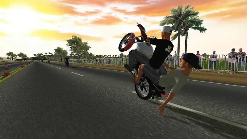 Скриншот Moto Wheelie 3D 3