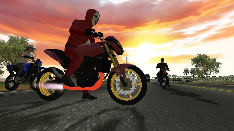 Скриншот Moto Wheelie 3D 6