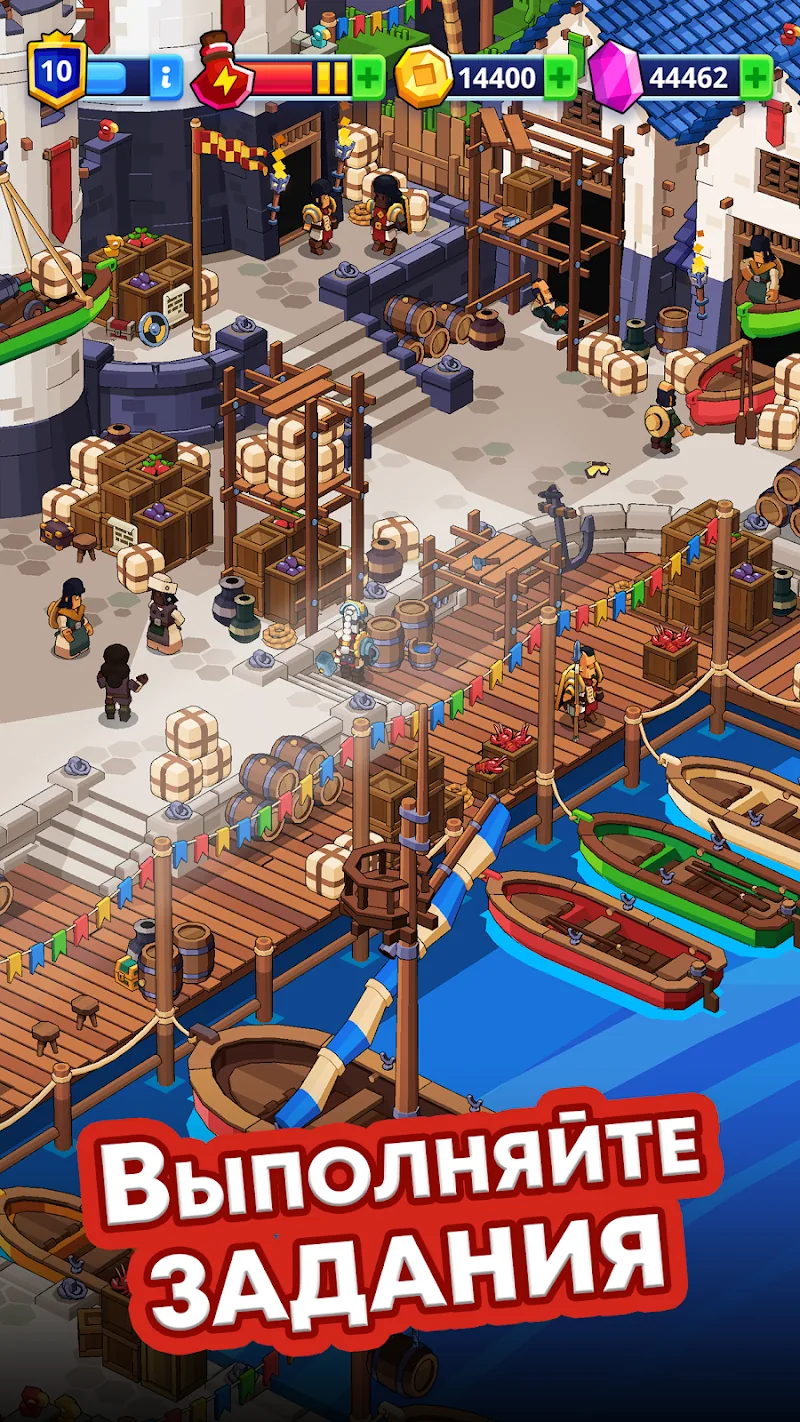 Скриншот Medieval Merge: Epic RPG Games 5