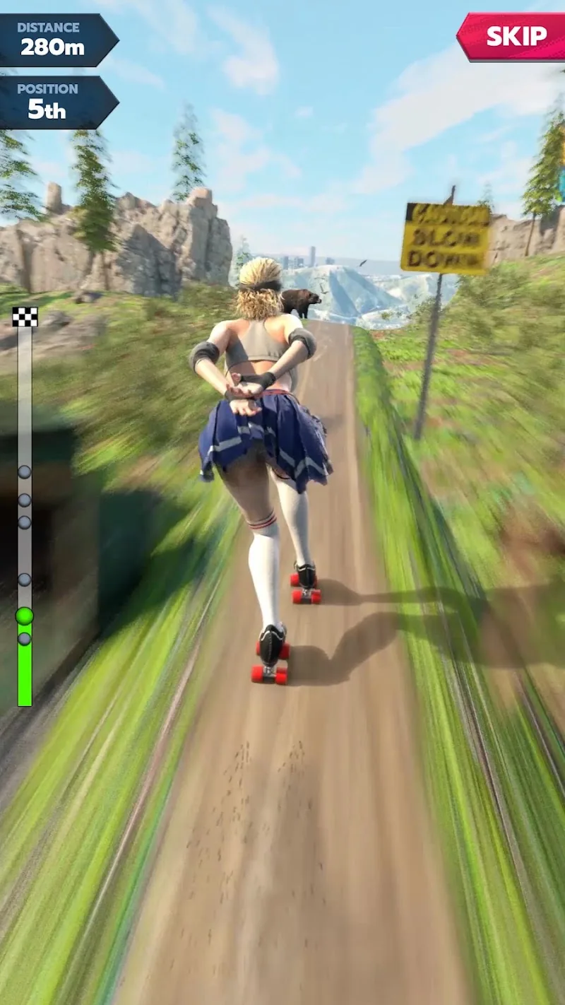 Скриншот Downhill Race League 2