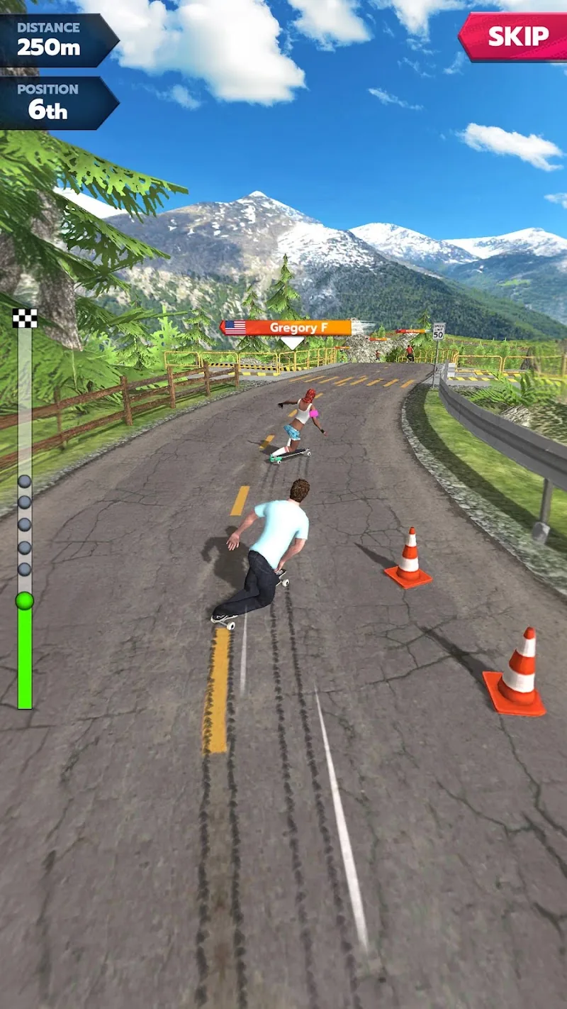 Скриншот Downhill Race League 3