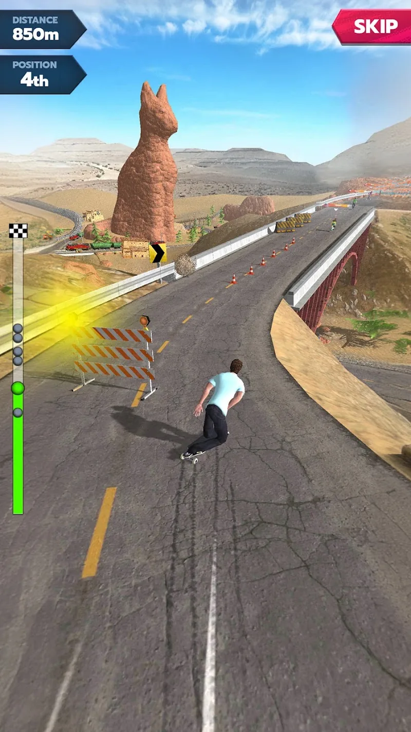 Скриншот Downhill Race League 5