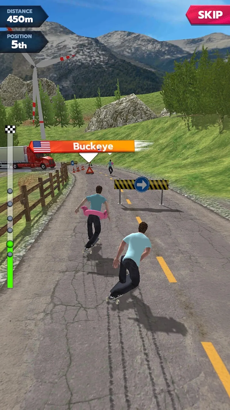 Скриншот Downhill Race League 6