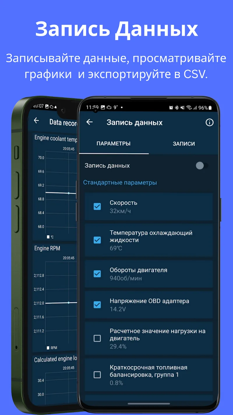 Скриншот Obd Mary - Car Scanner for ELM 6