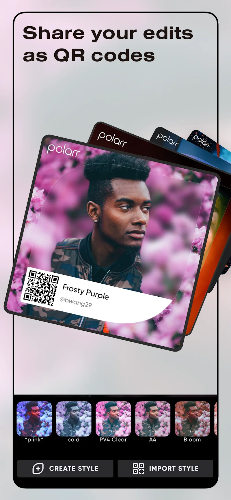 Скриншот Polarr 3