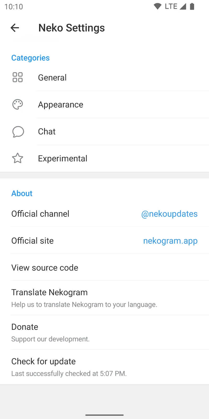 Скриншот Nekogram 4