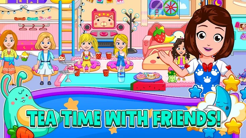 Скриншот My City: Pajama Party 4
