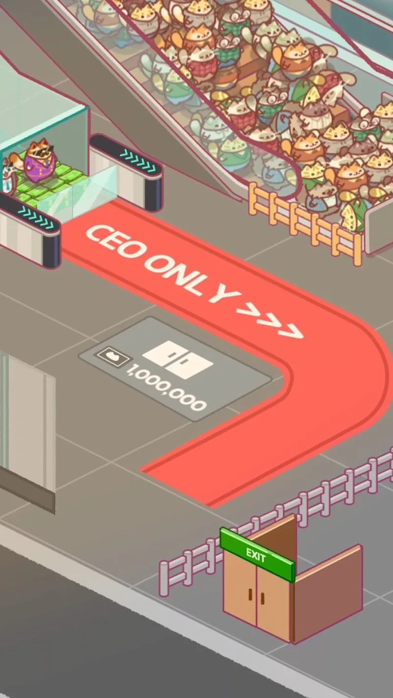 Скриншот Office Cat: Idle Tycoon Game 2