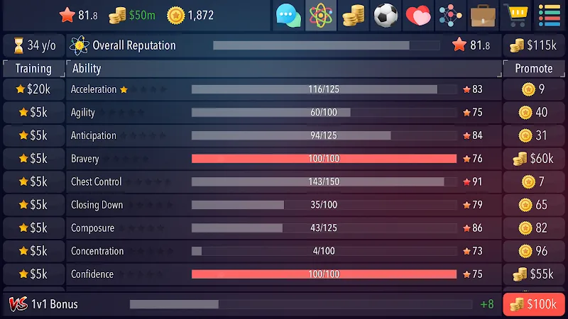 Скриншот Football Superstar 2 3