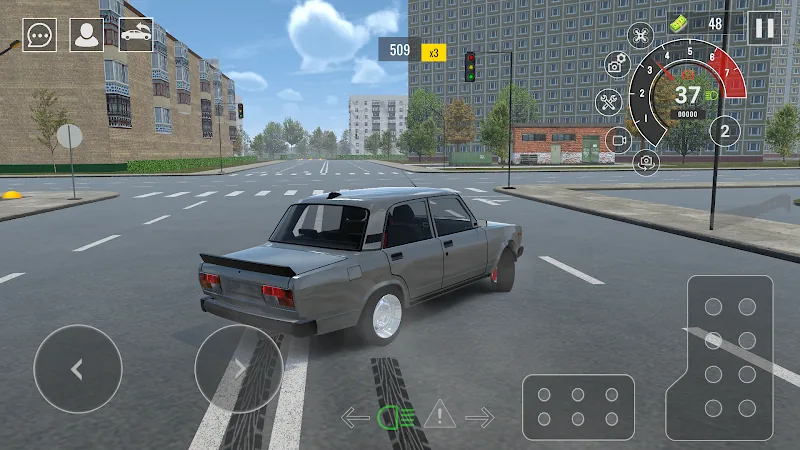 Скриншот Drive World: Шашки По Городу 3